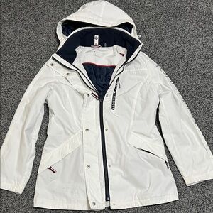 Tommy Hilfiger 3 in 1 All Weather System Jacket White Women’s Jacket